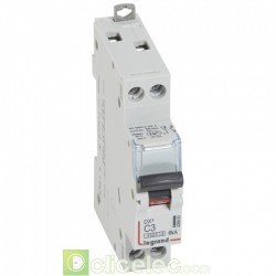 Disjoncteur DX3 1P+NG C3 4500A/6KA 406863 Legrand