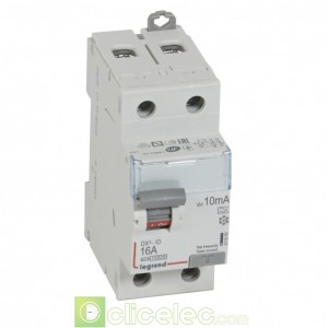 DX3-ID 2P 16A A 10MA - 411550 Legrand Interrupteur Différentiel