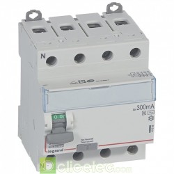 Interrupteur différentiel DX3-ID 4PG 63A AC-S 300MA - 411669 Legrand