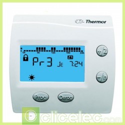 ChauffageThermostat de plancher chauffant COMMANDE DIGITALE HEBDO 1 ZONE Thermor