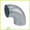 coude 90° galva 125 - 523521