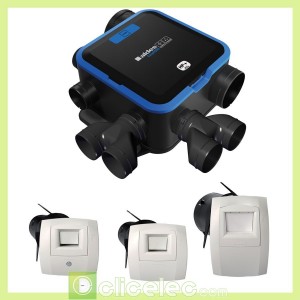 KIT EASYHOME HYGRO COMPACT HP+ - 11033026 Aldes VMC simple flux