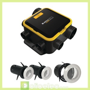Kit VMC EasyHOME Autoréglable compact - 11026035 Aldes VMC simple flux